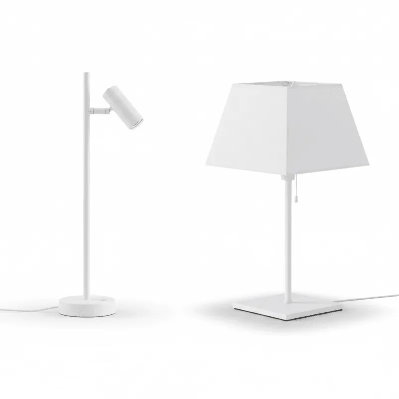White Table Lamps